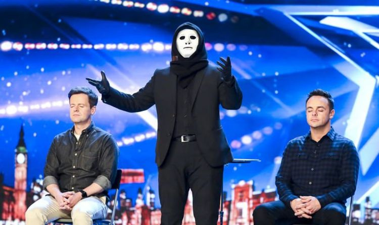   Británii's Got Talent: hosts Ant and Dec alongside magician X