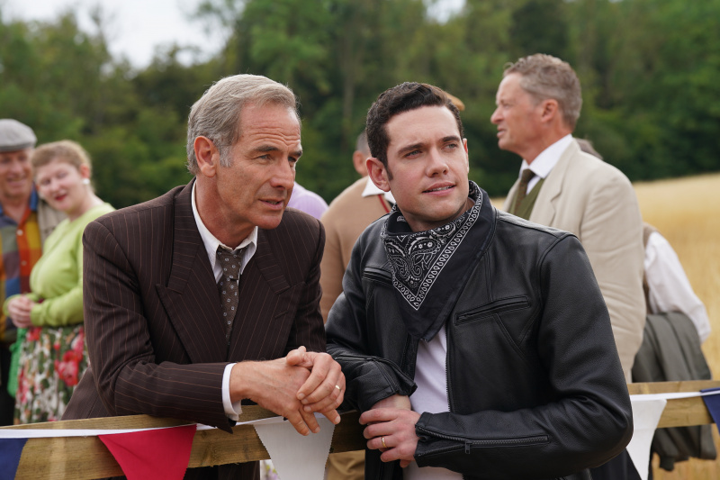   Robson Green i Tom Brittney glume u Grantchesteru