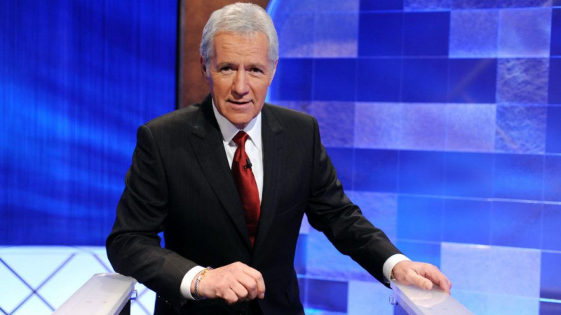 Anfitrião Jeopardy Alex Trebek