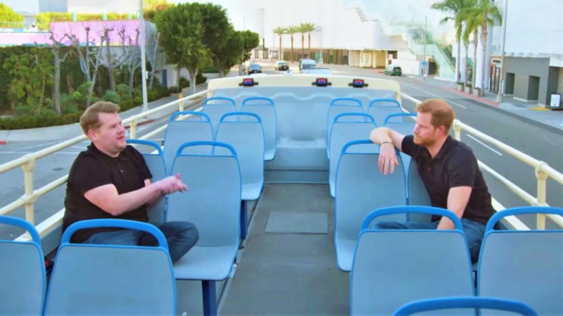 sent sent show james corden prins Harry