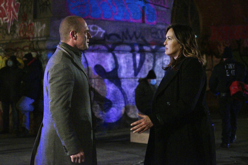 Christopher Meloni Mariska Hargitay SVU Organiserad brottslighet Premiär Crossover Elliot Olivia
