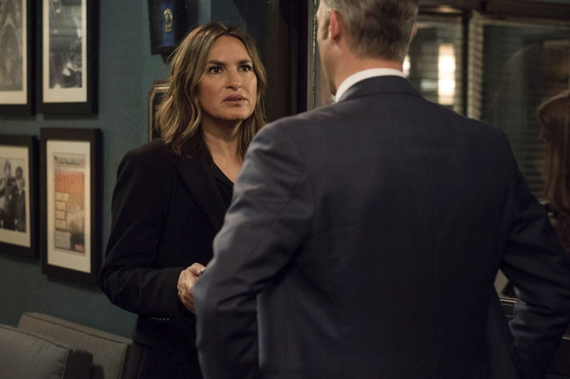 Mariska Hargitay Peter Scanavino Law Order SVU Season 21 Olivia Carisi Planned Storyline