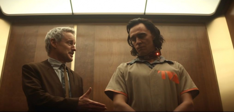 Owen Wilson y Tom Hiddleston en el tráiler de Loki
