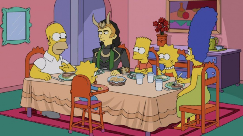 El jefe de 'Los Simpson', Al Jean, habla sobre el nuevo crossover de Disney + con Loki de Marvel y sobre la creación de gags de superhéroes