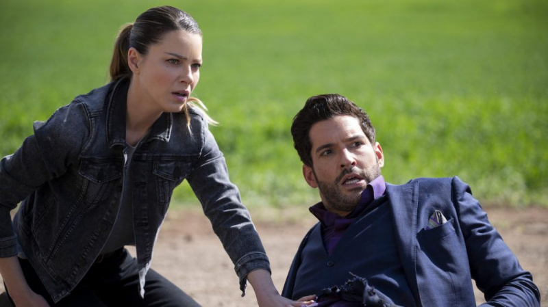 Lauren German Tom Ellis Lucifer Saison 6 Épisode 4 Chloé