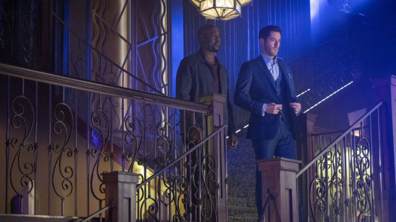 Lucifer Sesong 5 Episode 10 Amenadiel DB Woodside Tom Ellis