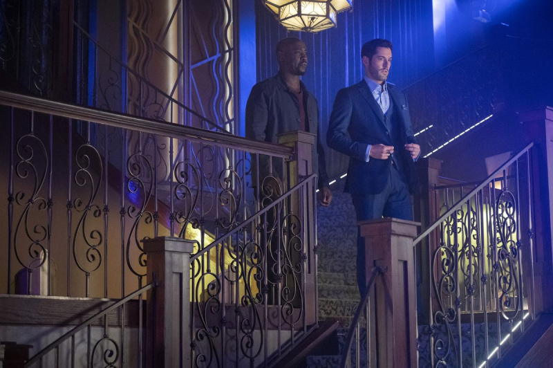 DB Woodside Tom Ellis Amenadiel Lucifer Sesong 5, episode 11