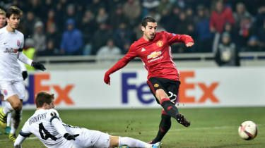Mkhitaryan im Ziel, als Man Utd die Europa League in die letzten 32 schafft