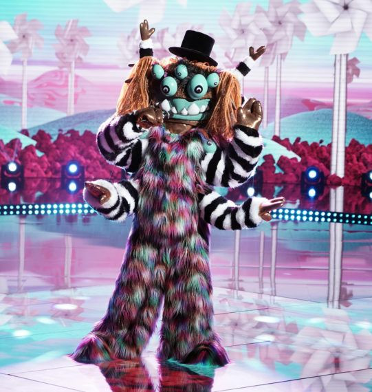 Squiggly Monster El cantante enmascarado Grupo C Primera actuación