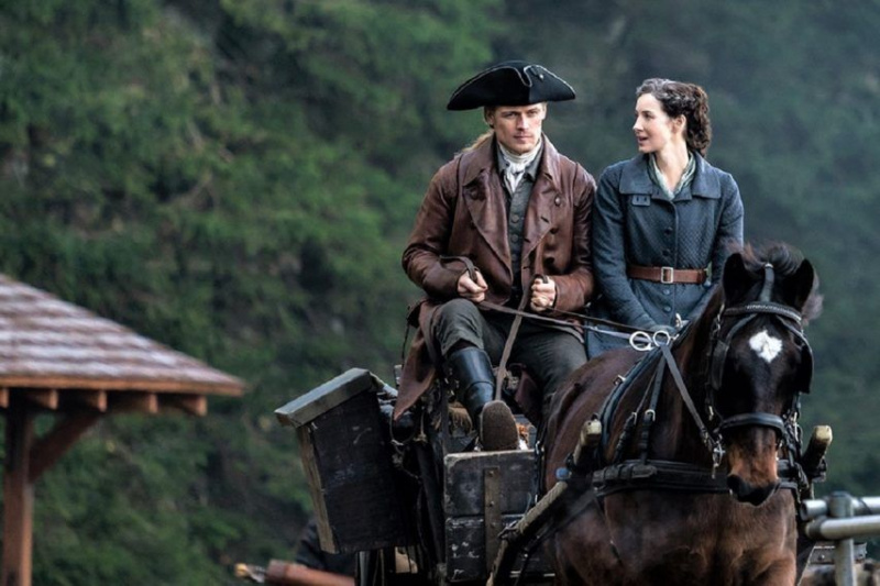 6ª temporada do Outlander Sam Heughan Caitriona Balfe