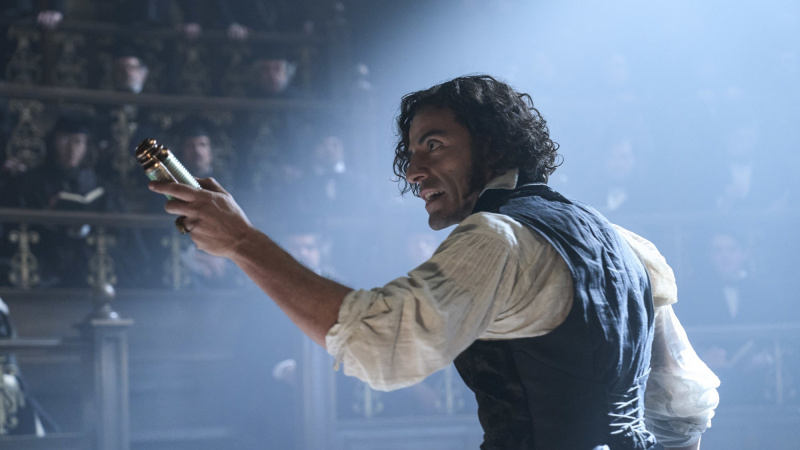   Oscar Isaac vo Frankensteine
