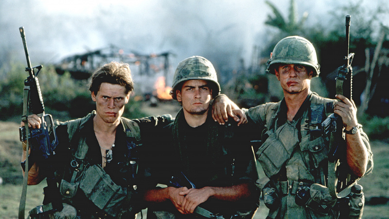   Willem Dafoe, Charlie Sheen ve Tom Berenger Takım'da