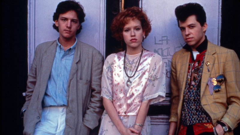   Pretty In Pink, ZDA 1986, Režija: Howard Deutch, Darsteller: Andrew McCarthy, Molly Ringwald, Jon Cryer