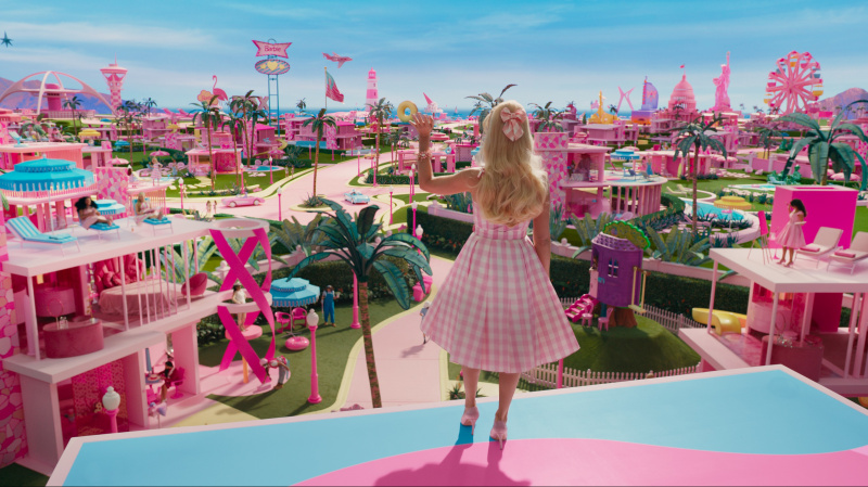   มาร์กอตร็อบบี้ใน Barbieland ในบาร์บี้