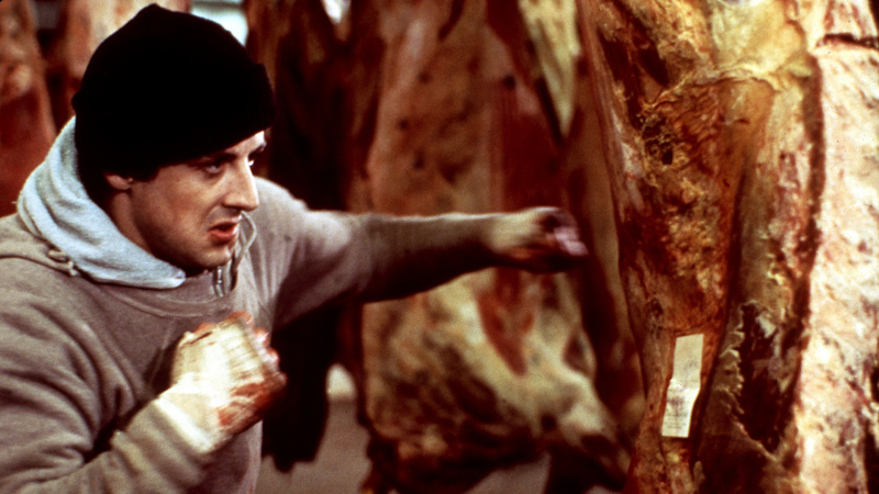   Sylvester Stallone en Rocky