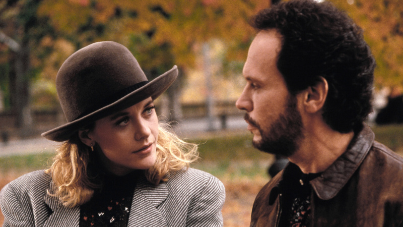   Meg Ryan a Billy Crystal vo filme Keď Harry stretol Sally