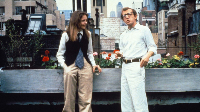   Diane Keaton a Woody Allen v Annie Hall