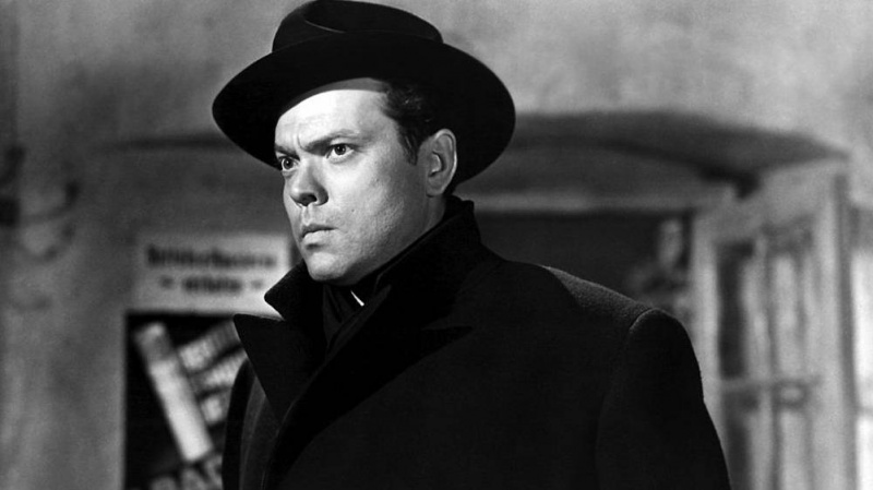   Orson Welles vo filme Tretí muž