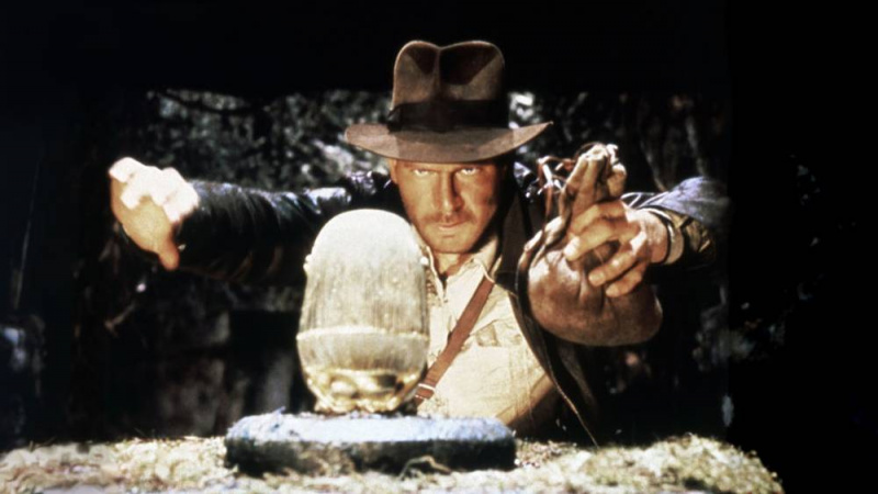   Harrison Ford vo filme Dobyvatelia stratenej archy