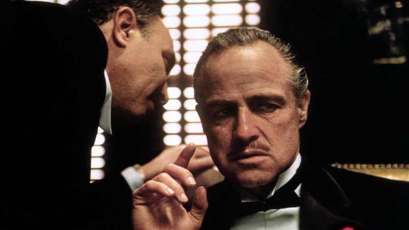   Marlon Brando vo filme Krstný otec