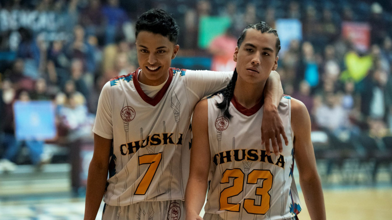 Kauchani Bratt และ Kusem Goodwind ใน Rez Ball