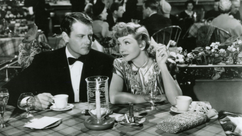   Joel McCrea i Claudette Colbert u filmu The Palm Beach Story
