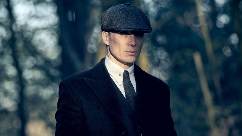 Cillian Murphy dans le rôle de Tommy Shelby dans Peaky Blinders