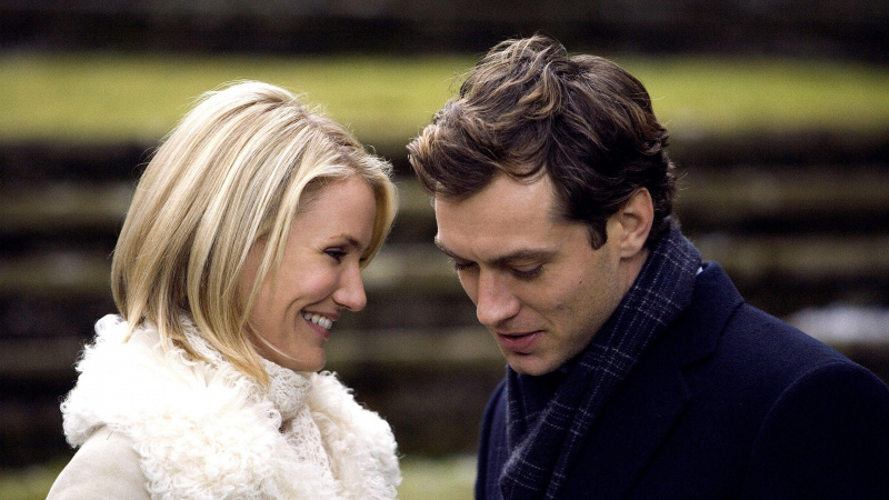   Η Cameron Diaz και ο Jude Law στο The Holiday