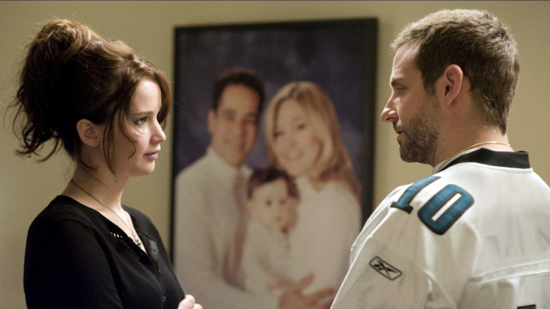   Η Jennifer Lawrence και ο Bradley Cooper στο Silver Linings Playbook