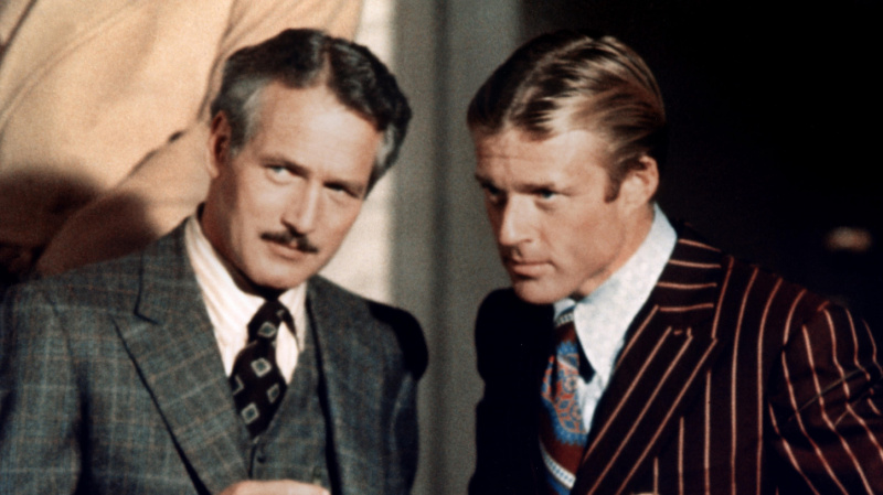   Ο Paul Newman και ο Robert Redford στο The Sting
