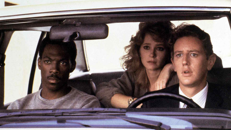  Eddie Murphy, Lisa Eilbacher και Judge Reinhold στο Beverly Hills Cop