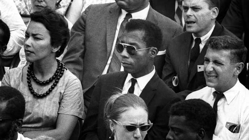   James Baldwin, Ben Senin Zencinim Değil'in ana sanat eserinde