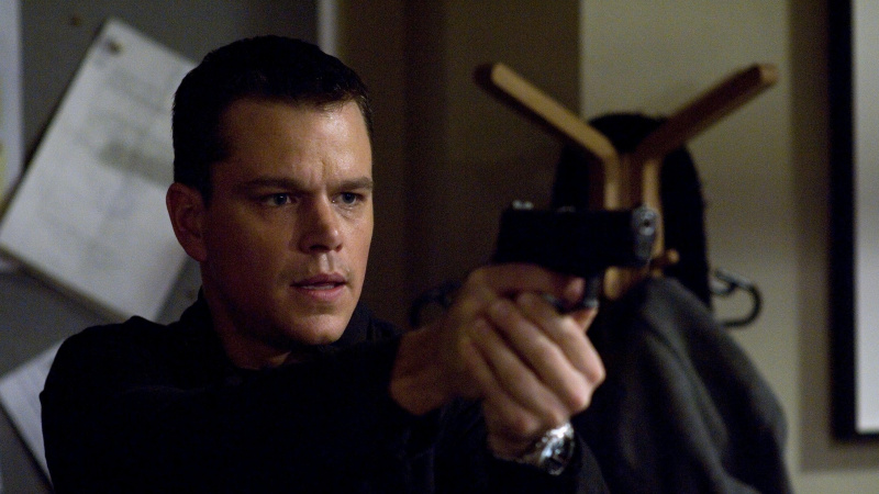   The Bourne Ultimatum'da Matt Damon