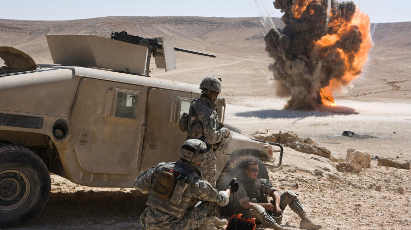   Hurt Locker'da Jeremy Renner
