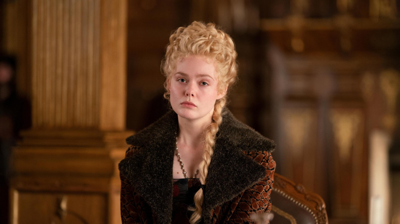   Elle Fanning i The Great.