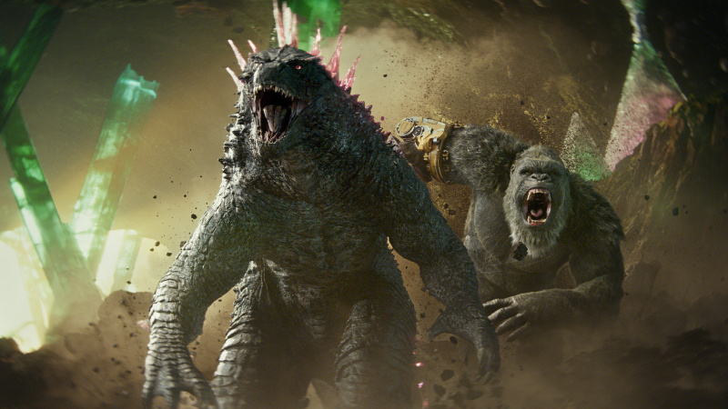   Godzilla ve King Kong, Godzilla x Kong: The New Empire'da birlikte koşuyor