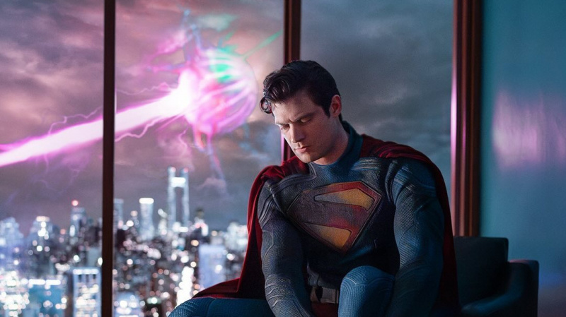   David Corenswet vo filme Superman