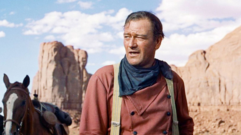 John Wayne vo filme Hľadači
