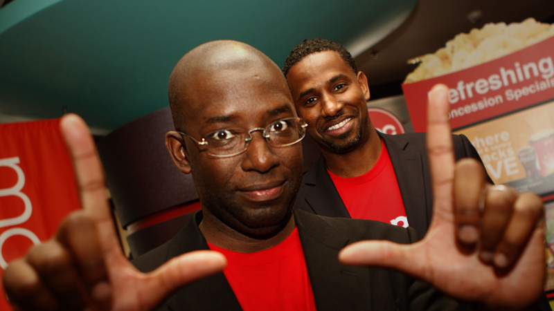   Stacy Spikes และ Hamet Watt จาก MoviePass