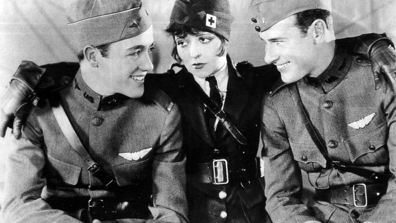   Charles Rogers, Clara Bow und Richard Arlen