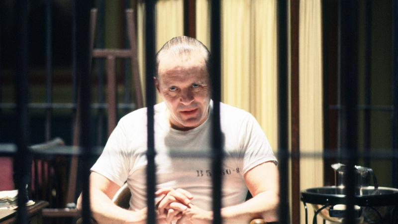   Anthony Hopkins in „Das Schweigen der Lämmer“.