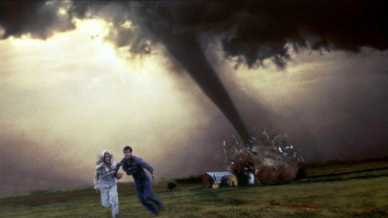   Helen Hunt und Bill Paxton in Twister