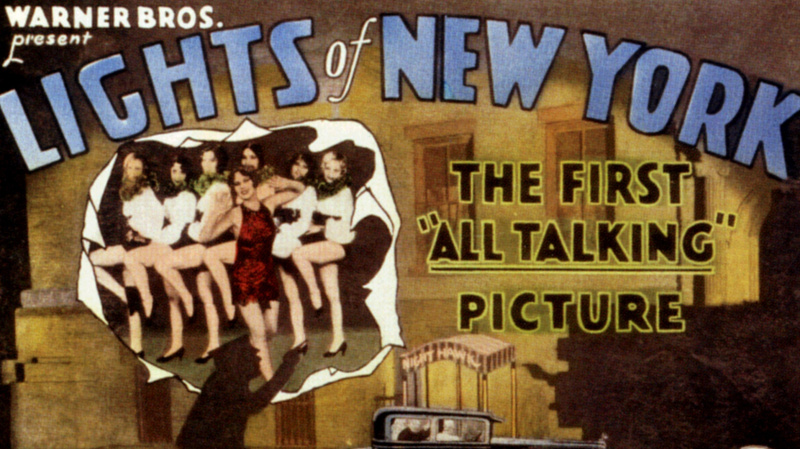   Lichter von New York 1928-Plakat