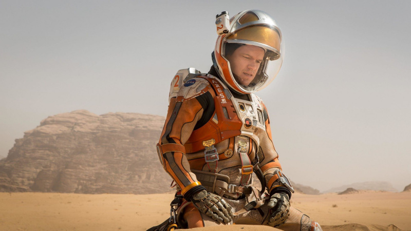   Ο Ματ Ντέιμον στο The Martian