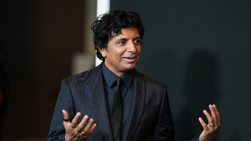M. Night Shyamalan na premiére Trapu