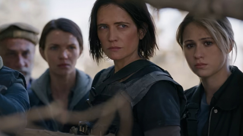 Ruby Rose, Eva Green e Maria Bakalova in Dirty Angels