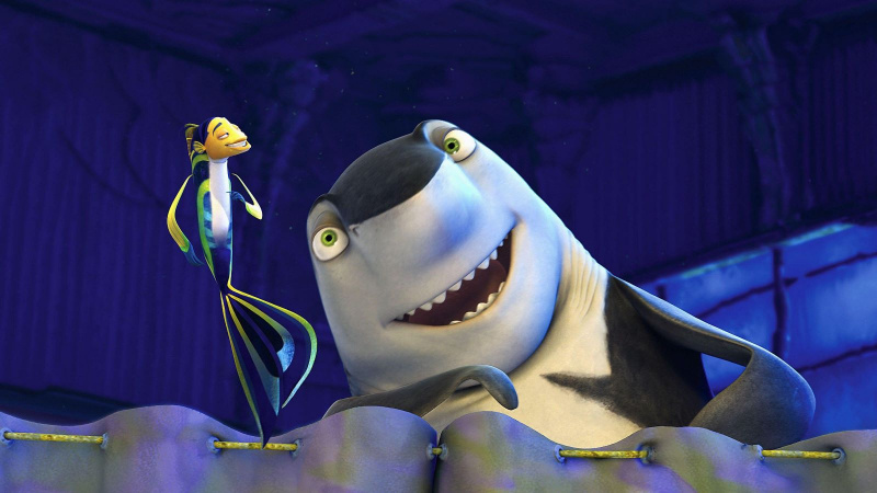   Will Smith a Jack Black vo filme Shark Tale