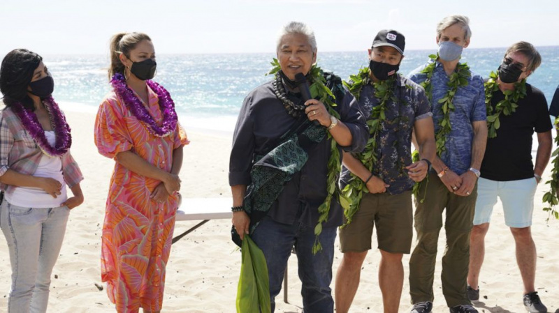 NCIS Hawaii Blessing Ceremony Lachey EPs Officiant