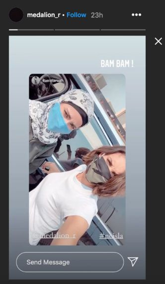 Medalion Rahimi Daniela Ruah Dreharbeiten zu NCIS LA Staffel 12