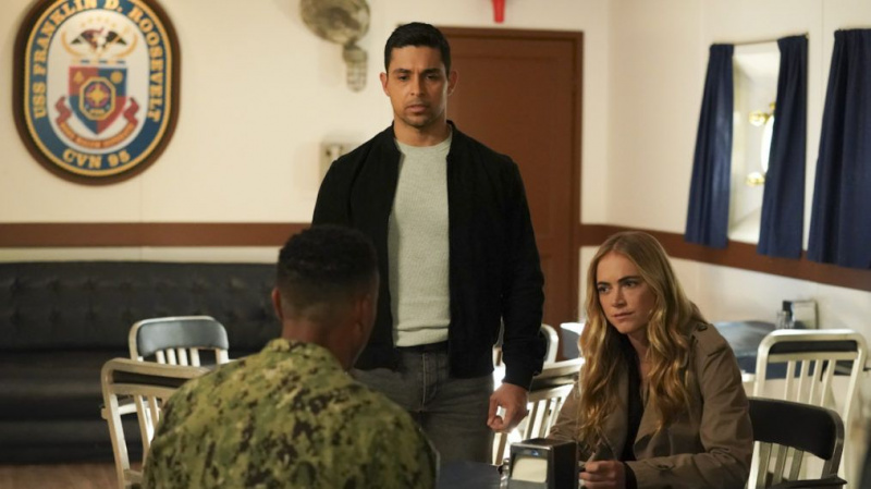 Wilmer Valderrama Emily Wickersham NCIS Staffel 18 Folge 5 Torres Bishop